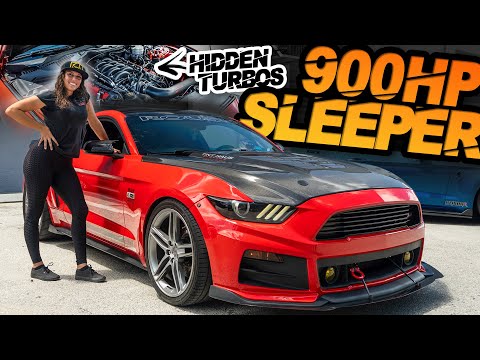 Jess’ 900HP SLEEPER STICK SHIFT Coyote Street Ridealong! (HIDDEN TURBOS)