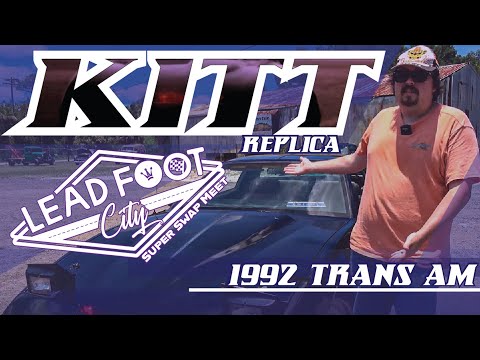1992 KITT Replica Trans Am at Lead Foot City
