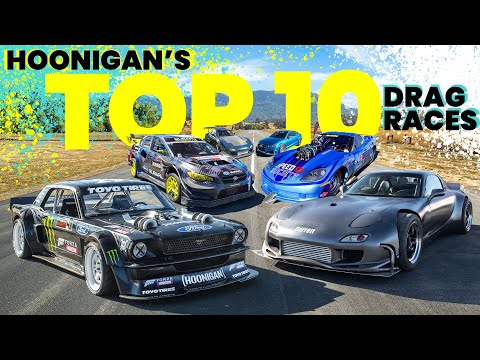 INSANE No Prep Drag Racing Compilation! Ken Block’s Hoonicorn, IROZ, Rob Dahm, & Lia Block LINE UP!