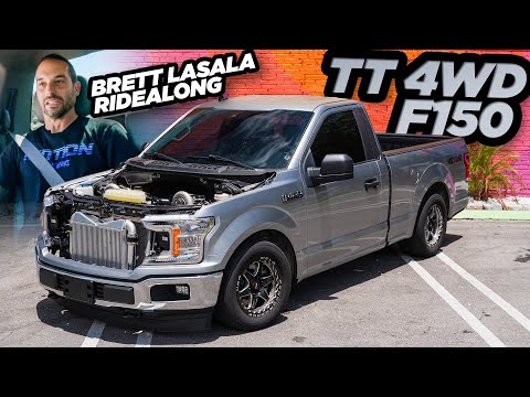 1716HP 4WD F150 Ridealong with Brett Lasala + NEW Race Brakes! (How TBM Brakes are Made)