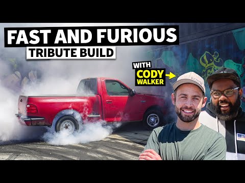 NEW BUILD! 2JZ Swapped Ford F-150 Shop Truck, a Fast and the Furious Tribute Project