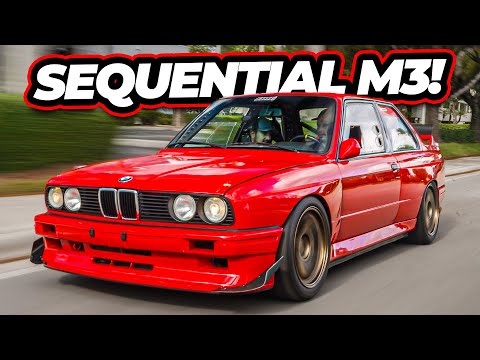 Sequential BMW E30 M3 Evo Street RIPS  + 800HP K-Swapped E30 Ride-along