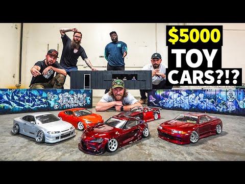 Drifting $5000 RC Cars on our new RC Track at Tire Slayer Studios // HHH Ep.004