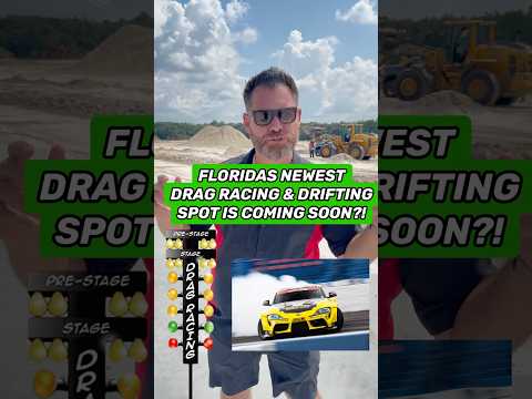 Floridas Newest Dragracing And Drifting Spot Is Coming Soon?! 😳🏁 #shorts #cars