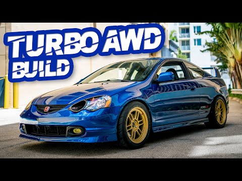 AWD DC5 RSX Build - Turbo Honda K-Series is Full Steam Ahead! (Eps 2)