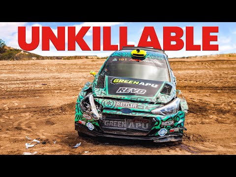 Hyundai i20 R5 CRASHES... Then Sets a LAP RECORD?! - Hoonigan's Rally Speedrun Championship