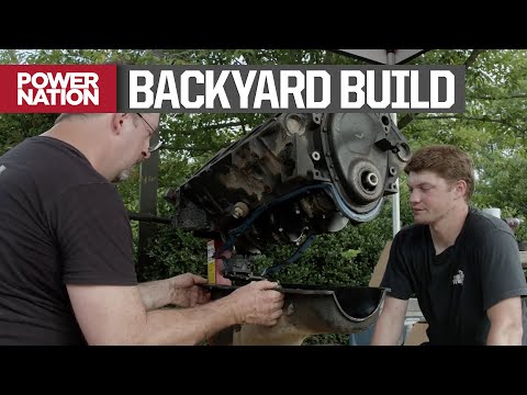 Chevy 350 TBI Built In The Backyard with Hand Tools? Challenge Accepted! - Engine Power S8, E17