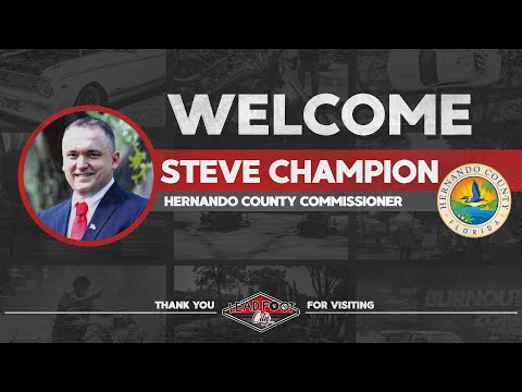 Commissioner Steve Champion visits Lead Foot City