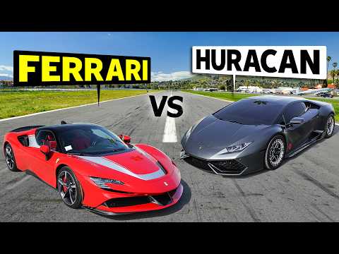 2000+HP DRAG RACE! FreddyLSX’s Lamborghini Huracán vs Ferrari SF90 Stradale // THIS vs THAT