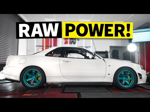 R34 Skyline GT-R Puts Down BIG Numbers // Dyno EVERYTHING