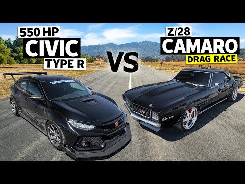 550hp Civic Type R vs 