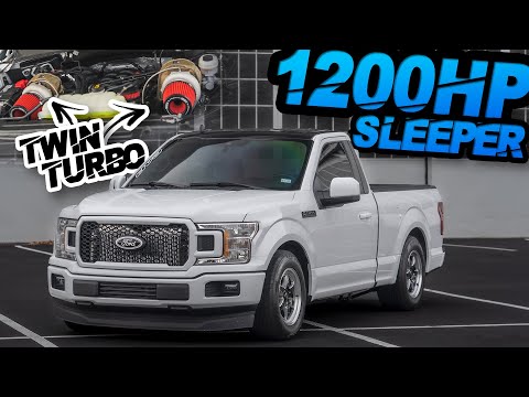 1200HP F150 4WD SLEEPER Truck SMOKES Z06 on the Street! (The Perfect Work Truck)