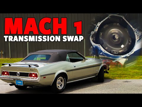 How To Remove And Replace Transmission - 72 Mustang Mach I
