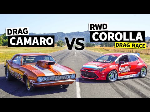 850hp Big Block V8 Camaro vs. 900+hp Pro Drift Corolla // This vs. That