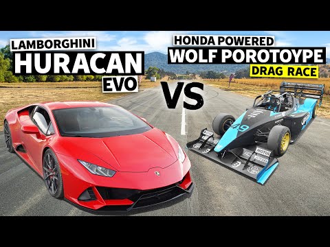 650HP K20 Powered Wolf (FASTEST car at '21 PPIHC) vs 2020 Lamborghini Huracán EVO // This vs That