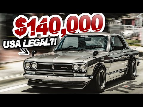 $140,000 USA Legal Skylines?! (RARE JDM Ride-Along)