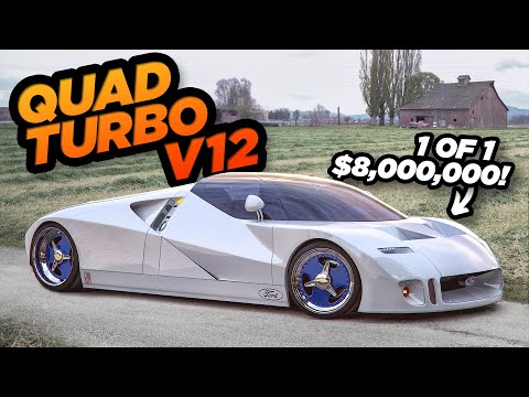 Ford GT90 QUAD TURBO V12 Found Hidden in Rural Town! (PRICELESS 