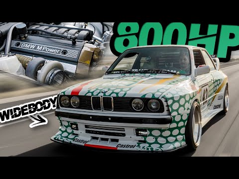 800HP BMW E30 Widebody Highway Pulls! - S52 Turbo Inline 6 ('90s DTM M3 Inspired Street Car)