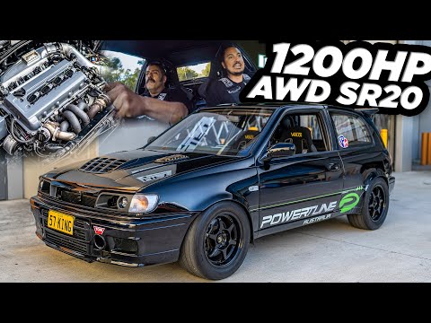 1200HP AWD SR20 Nissan Pulsar GTI-R 