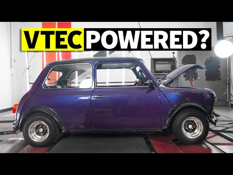 Classic Mini with ITB's and VTEC Hits the Dyno // Dyno EVERYTHING