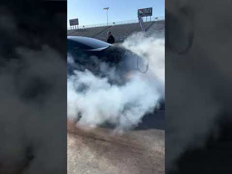 1200hp Mustang Warm-up BURNOUT!