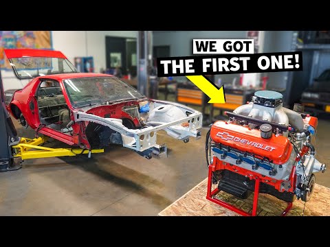 Unboxing Chevy’s BEASTLY New 1,000hp Big Block for our #SEMA Camaro!