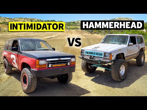 Build & Battle REMATCH! Blake Wilkey’s HAMMERHEAD vs Mike Cox’s INTIMIDATOR // THIS vs THAT Off-Road