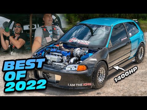 1400HP FRUSTRATE AWD CIVIC | RB26 SUPRA | 4500HP GTR | AWD 2JZ | BEST OF 2022