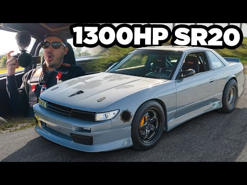 1300HP SR20 RIPS to 10,500RPM on the Street! (He Traded an Audi R8 for a 240sx?!)