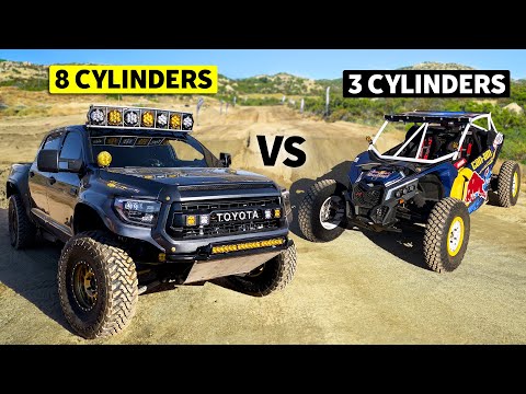 Seth Quintero’s Can-Am Maverick vs Toyota Tundra Daily Driver // THIS vs THAT Off-Road