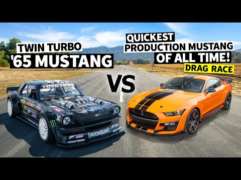 Fastest Production Mustang Ever: 760hp Ford GT500 Vs the 1,400hp Hoonicorn // Hoonicorn Vs the World