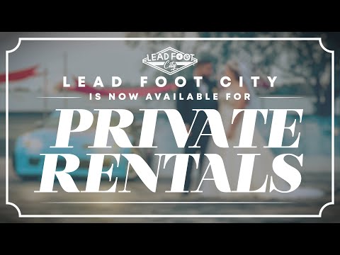 Plan Your Next Event at Lead Foot City