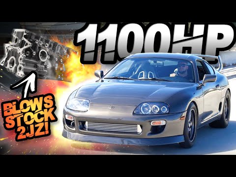 1100HP Supra Catastrophic Failure In-Depth Engine Teardown (What is the Limit of the Stock 2JZ?)