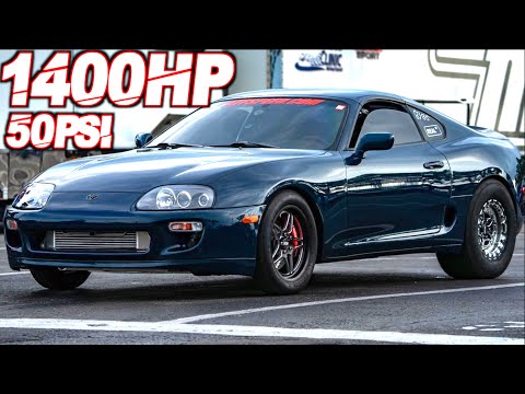 1400HP Baltic Supra vs Twin Turbo R8 + WRX GAPS Audi R8 + 900HP Evo vs 900HP Stick Shift V8