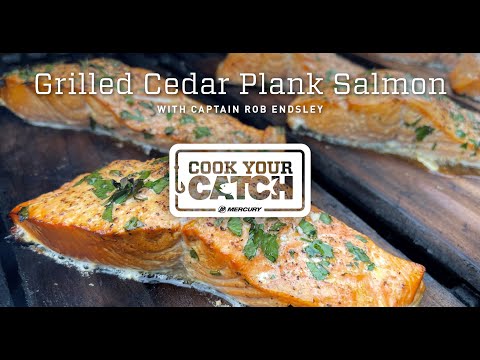 Cook Your Catch: Cedar Plank Salmon