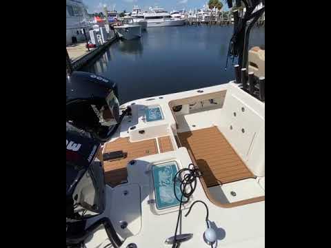 Cayo Boatworks 26’ Hybrid Catamaran with Twin Mercury V8