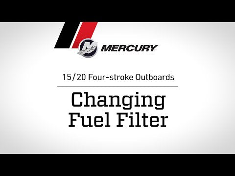 Mercury 15 / 20hp EFI Four-Stroke Outboard Maintenance: Changing Fuel Filter