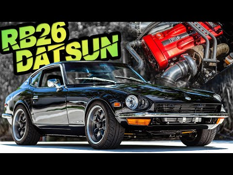 RB26 Datsun 240Z | Skyline R34 Powertrain Swap SOUNDS AMAZING! (Cleanest 240Z We've Ever Seen)