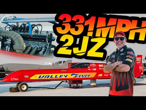 331MPH with a Real Street 2JZ?! - FASTEST 2JZ Ever Recorded (Mind-Blowing Speed)