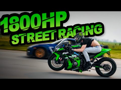 200MPH Street Racing - 1800HP GTR’s - ZX10R - Hellcat Swap Dakota - AWD Trailblazer - 1600HP Lambo