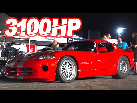 3100HP Turbo Viper Screams 8200RPM to 209MPH + Fastest Gen 3 Viper EVER! (11,500HP Worth of Vipers)