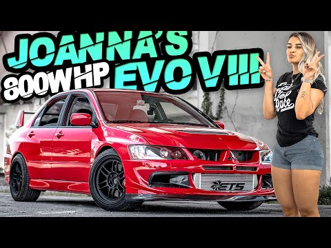 Joanna's 808HP Evo VIII | Street Pulls + Rolling AntiLag (47PSI OF BOOST)