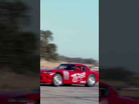 @throtl's Hellcat Swapped “Mongoose” vs Viper GTC #dragracing #noprep #shorts