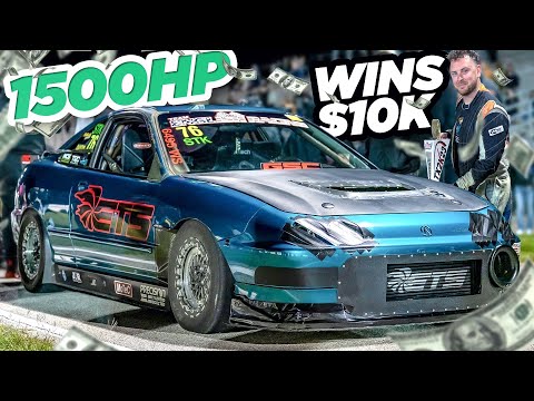 1500HP AWD Integra DOMINATES TX2K STICK SHIFT! (4cyl Underdog Wins $10,000)