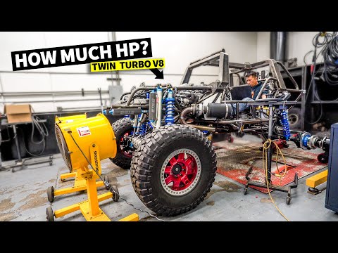 World's most powerful Halo WARTHOG! Dyno Day for our 1,000hp Twin Turbo V8 video game war machine!