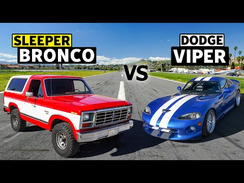 Twin Turbo Bronco vs Viper GTS // THIS vs THAT