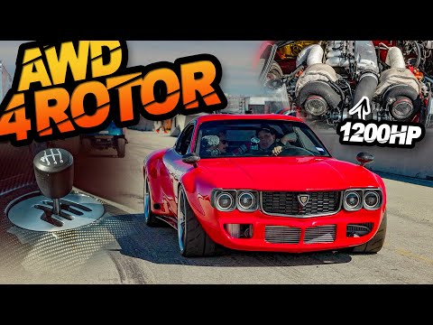 1200HP AWD 4 Rotor RX7 | Widebody + Billet 26B (Built it HIMSELF with Over 10,000 Hours Invested)