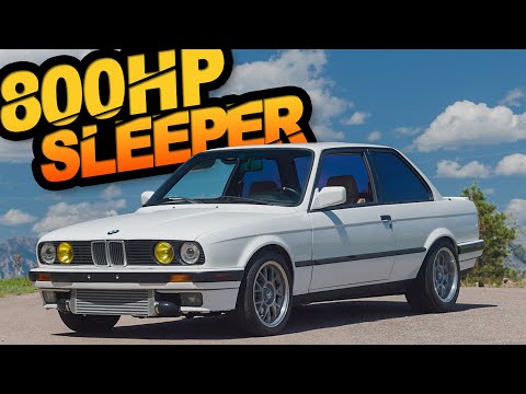 800WHP SLEEPER 2JZ BMW E30! INSANE Power to Weight (Garage Build Breakdown)