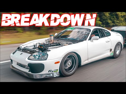 2000HP Supra 6 Second 1\4 Mile Full Analysis (0-60MPH in 1s! | 210MPH in 6 Seconds - Billet 2JZ)