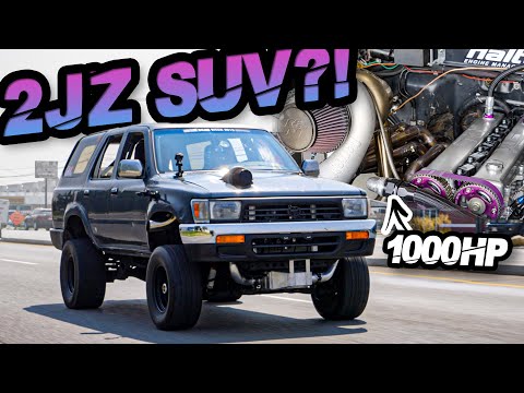 2JZ 4Runner?! 1000HP Supra SUV (Fastest Toyota 4Runner on the Planet!)